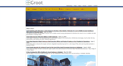 Desktop Screenshot of grootgroup.com